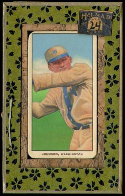 Picture, Helmar Brewing, T206-Helmar Card # 24, Walter JOHNSON (HOF), Windup, Washington Senators